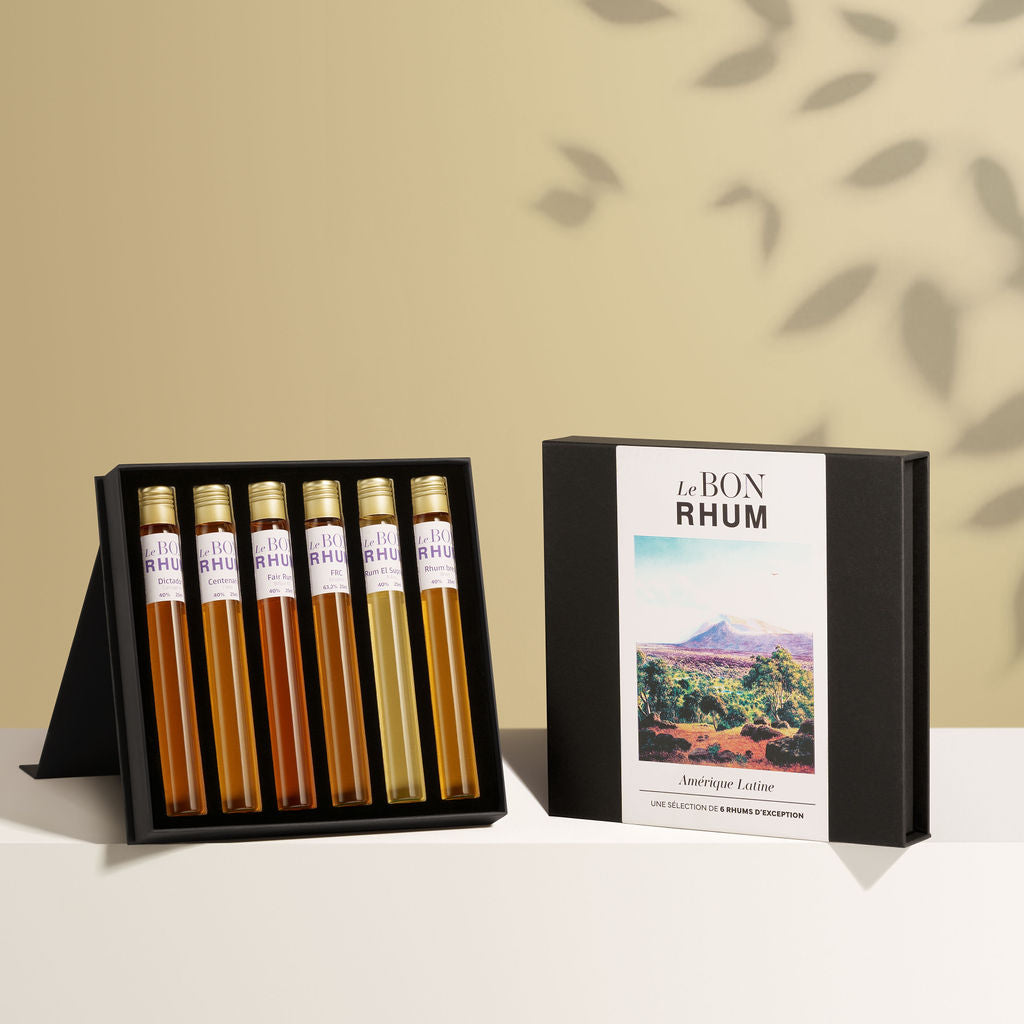 Coffret dégustation de rhum : Amérique Latine