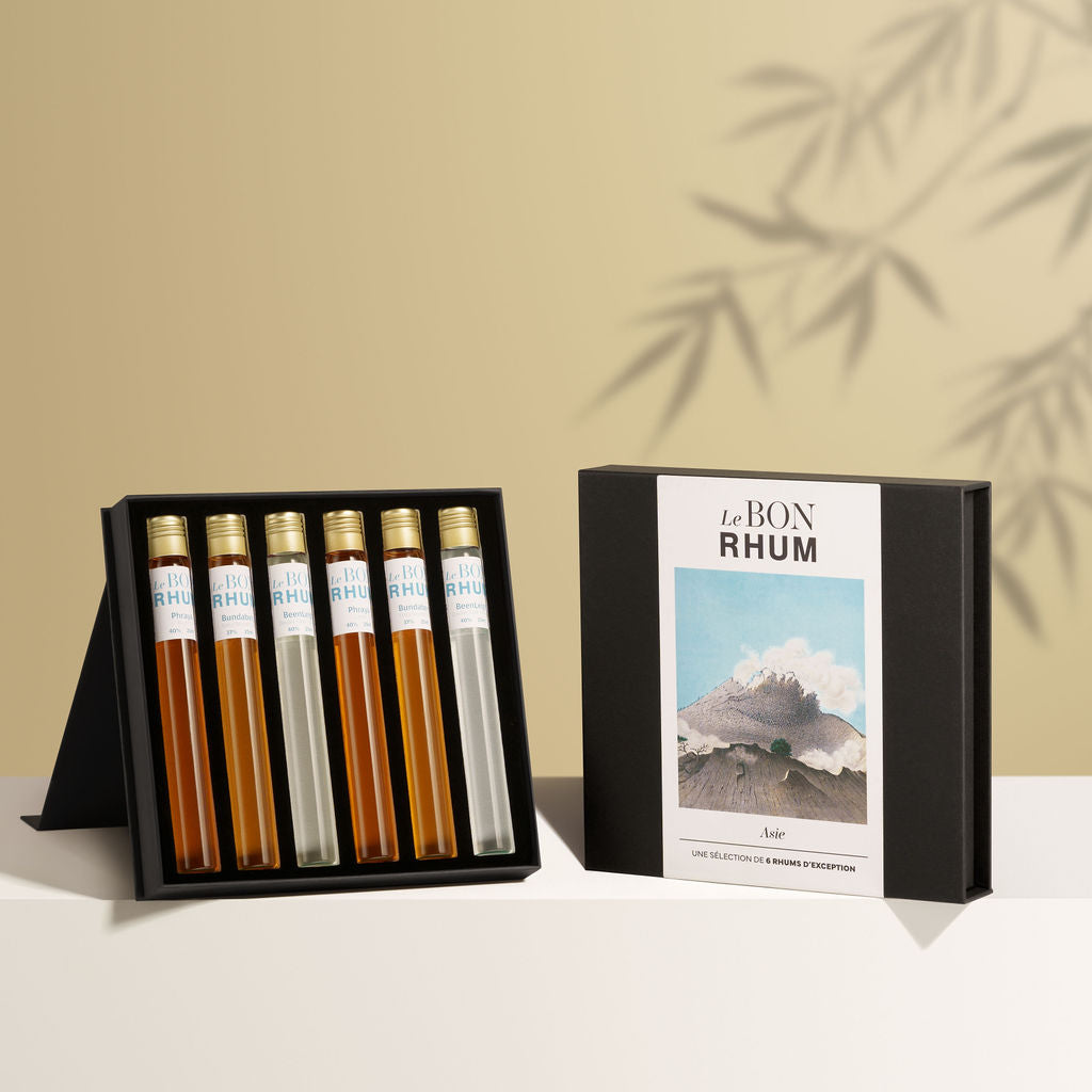 Coffret dégustation de rhum : Asie