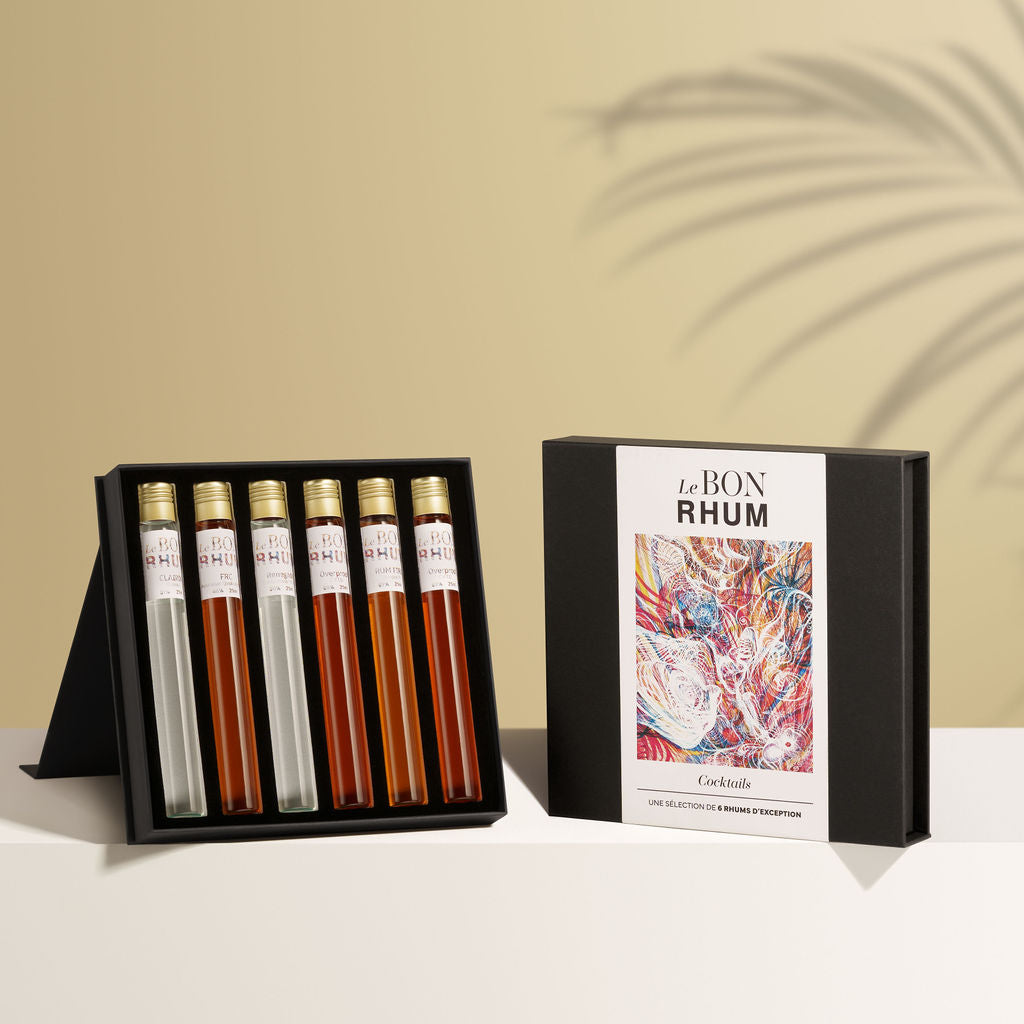 Coffret dégustation de rhum : Cocktails