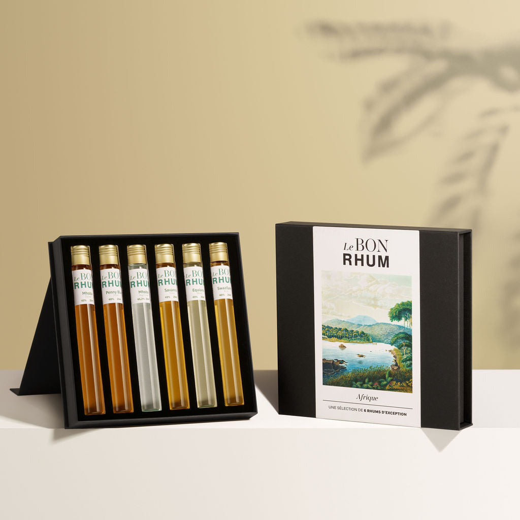 Coffret dégustation de rhum : Afrique