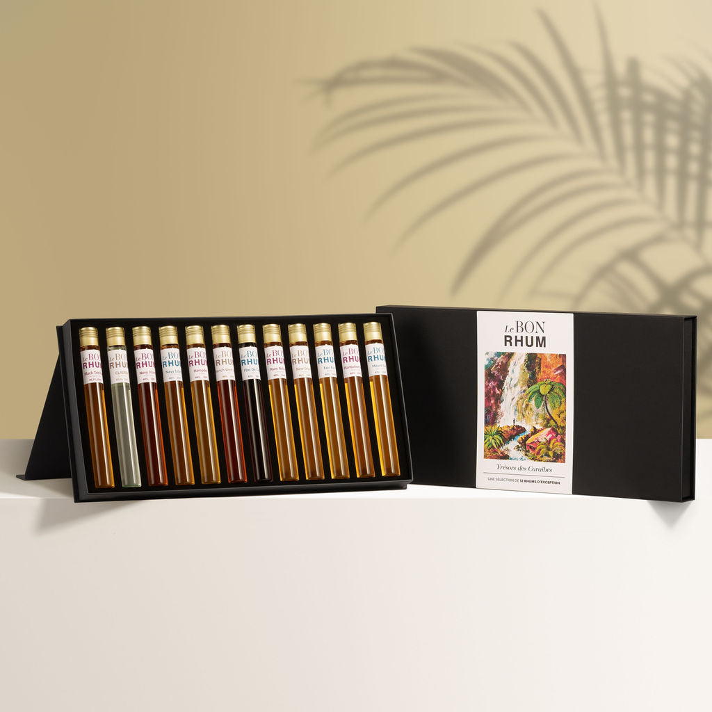 Coffret dégustation de rhum XL : Caraïbes