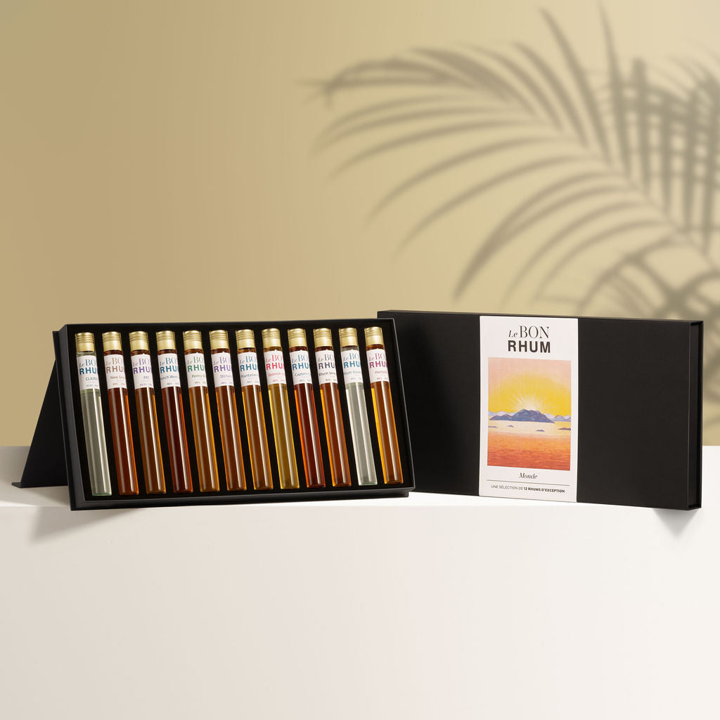 Coffret dégustation de rhum XL : Monde