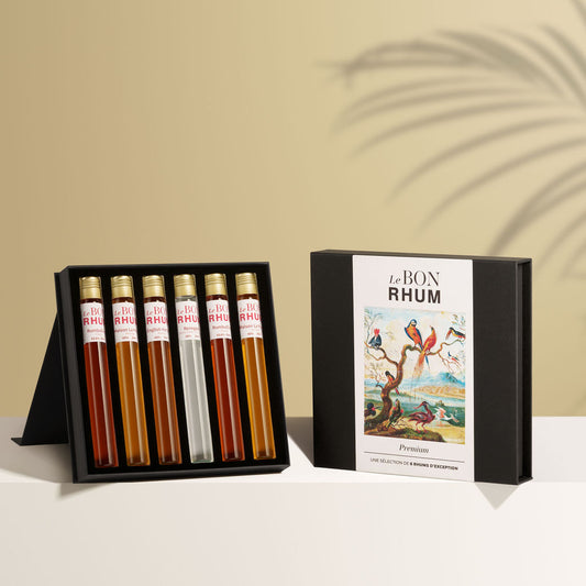 Coffret dégustation de rhum : Premium